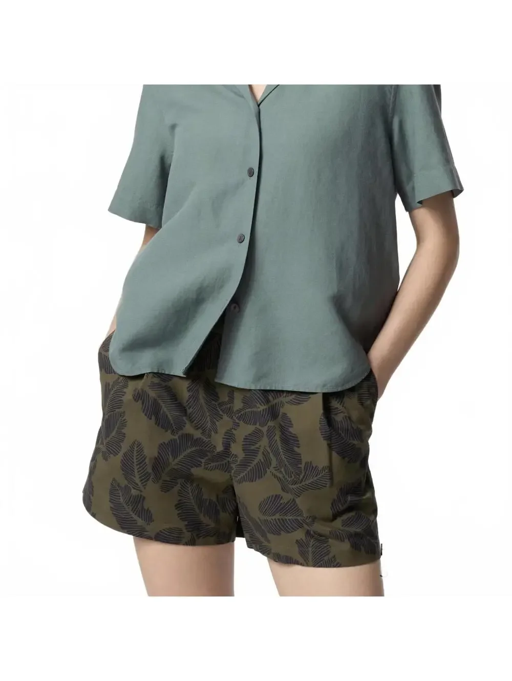 Uniqlo Cotton Easy Shorts NWT Olive XS